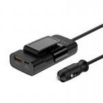 شارژر فندکی 118 وات دو پورت بودی (budi) مدل CC069B