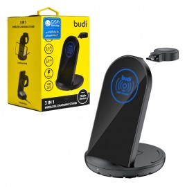 شارژر بی سیم 3IN1 بودی (budi) مدل WL4700B