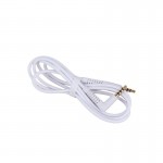 کابل 1 به 1 صدا (AUX) سری 90 درجه بودی (budi) طول 1.2 متر مدل M8J150X90-WHT Rev.00