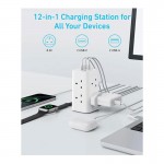 کلگی شارژر رومیزی 20 وات دوازده پورت 12IN1 انکر (ANKER) مدل A9185 گارانتی ایستا