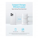 کلگی شارژر رومیزی 20 وات دوازده پورت 12IN1 انکر (ANKER) مدل A9185 گارانتی ایستا
