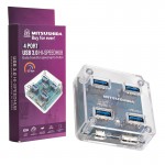 هاب 4 پورت USB 3.0 میتسوشیدا (MITSUSHIDA) مدل KC-382