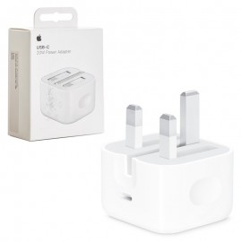 کلگی شارژر 20 وات سه شاخه اروپایی اپل (Apple) مدل A2344 گارانتی IPM