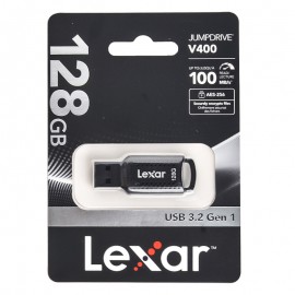 فلش لکسار (LeXar) مدل 128GB JUMPDRIVE V400 USB 3.2 گارانتی آسان سرویس