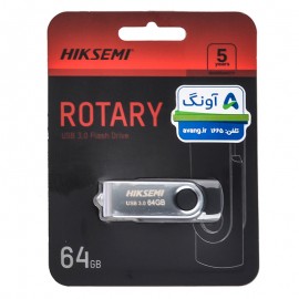 فلش هایک سمی (HIKSEMI) مدل 64GB HS-USB-M200S ROTARY USB 3.0 گارانتی آونگ