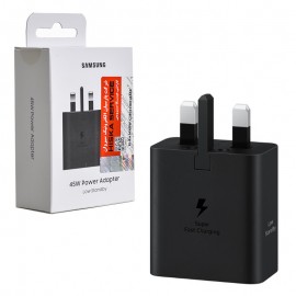 کلگی شارژر 45 وات سه شاخه اروپایی سامسونگ (Samsung) مدل EP-T4511XBEGAE گارانتی هیسکا سرویس