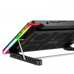 فن لپ تاپ گیمینگ LED RGB + هولدر موبایل هترون (Hatron) مدل HCP131