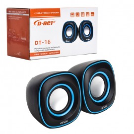اسپیکر لپ تاپی 2 تکه دی نت (D-net) مدل DT-16