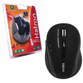 موس بی سیم هترون (Hatron) مدل HMW120SL (مشکی)