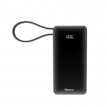 پاوربانک + کابل همراه هترون (Hatron) مدل HPB1066MG ظرفیت 10000mAh