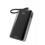 پاوربانک + کابل همراه هترون (Hatron) مدل HPB1066MG ظرفیت 10000mAh