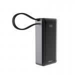 پاوربانک + کابل همراه هترون (Hatron) مدل HPB1066MG ظرفیت 10000mAh