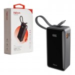 پاوربانک + کابل همراه هترون (Hatron) مدل HPB1066MG ظرفیت 10000mAh