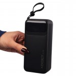 پاوربانک + 3 کابل همراه ایکس انرژی (x-ENERGY) مدل X-833 ظرفیت 30000mAh