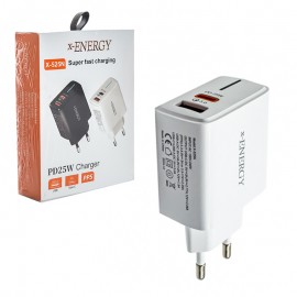 کلگی شارژر 25 وات دو پورت ایکس انرژی (x-ENERGY) مدل X-525N
