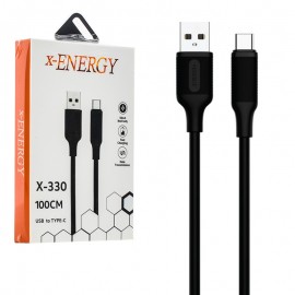 کابل تایپ سی (Type-C) ایکس انرژی (x-ENERGY) طول 1 متر مدل X-330
