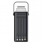 پاوربانک + 4 کابل همراه ایکس انرژی (x-ENERGY) مدل X-865 ظرفیت 60000mAh