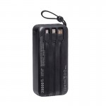 پاوربانک + 4 کابل همراه ایکس انرژی (x-ENERGY) مدل X-823 ظرفیت 20000mAh