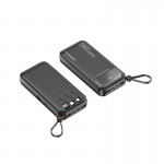پاوربانک + 4 کابل همراه ایکس انرژی (x-ENERGY) مدل X-823 ظرفیت 20000mAh