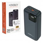 پاوربانک + 2 کابل همراه ایکس انرژی (x-ENERGY) مدل X-822 ظرفیت 20000mAh