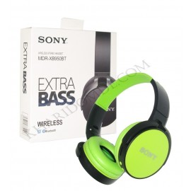 هدفون بلوتوث رم خور Sony مدل MDR-XB950BT  سبز