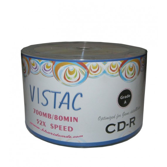 CD خام VISTAC شرینگ 50 تایی