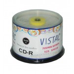 CD خام VISTAC باکس 50 تایی