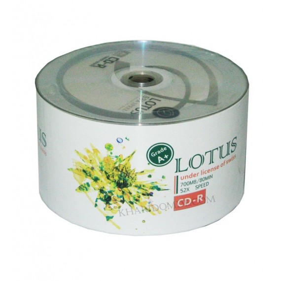 CD خام LOTUS شرینگ 50 تایی