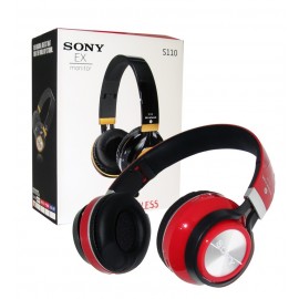 هدفون بلوتوث رم خور Sony مدل S110 قرمز