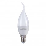 لامپ شمعی مهتابی LED مات 7 وات سیمانور مدل SH303