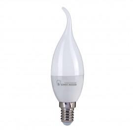 لامپ شمعی آفتابی LED مات 7 وات سیمانور مدل SH302