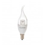 لامپ شمعی مهتابیLED شفاف لنز استوانه ای 7 وات سیمانور مدل SH305