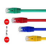 کابل شبکه Cat5e پچ کرد 30 متری Knet plus