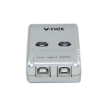 USB سوئیچ Auto دو پورت V-net Metal