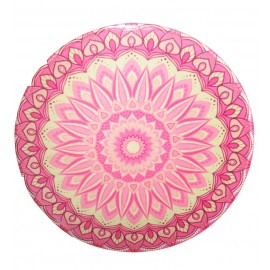 پد موس طرحدار فرشی گرد مدل G-7