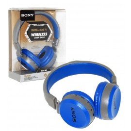 هدفون بلوتوث رم خور Sony مدل Ms-441 سرمه ای