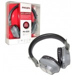 هدست بلوتوث رم خور Philips مدل PH-B06 طوسی