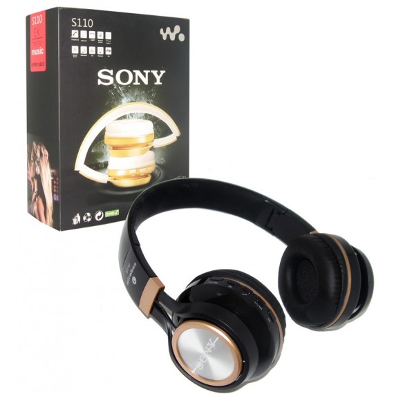 هدفون بلوتوث رم خور Sony مدل S110 قرمز