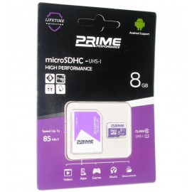 رم موبایل پرایم (PRIME) 8GB MicroSDHC 85MB/S خشاب دار