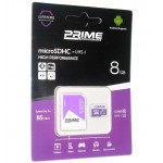 رم موبایل Prime 8GB MicroSDHC 85 MB/S خشاب دار
