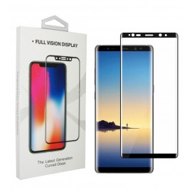 محافظ گلس صفحه نمایش full cover مناسب برای گوشی Note 8 مشکی