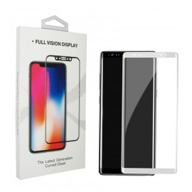 محافظ گلس صفحه نمایش full cover مناسب برای گوشی Note 8 سفید
