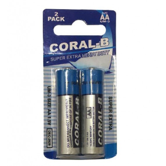 باتری نیم قلمی AAA Um-4 Coral-B