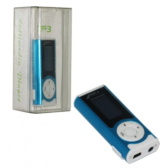 MP3 پلیر LCD دار بزرگ رم خور آبی