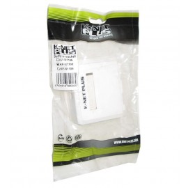 پریز روکار شاتردار 2 پورت شبکه Knet Plus مدل KP-N1108