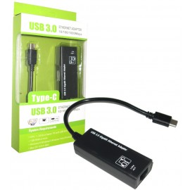تبدیل Type C به Rj45 (شبکه) مدل AY24