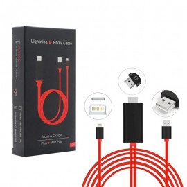 کابل اتصال آیفون به HDMI طول 2 متر
