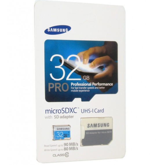 رم موبایل Samsung مدل 32GB MicroSDHC U1 90MB/S خشاب دار