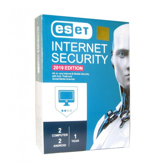 آنتی ویروس ESET INTERNET SECURITY 2019 یک ساله 4 کاربره