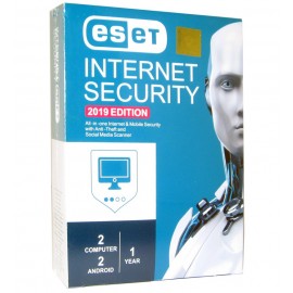 آنتی ویروس ESET INTERNET SECURITY 2019 یک ساله 4 کاربره پک بزرگ
